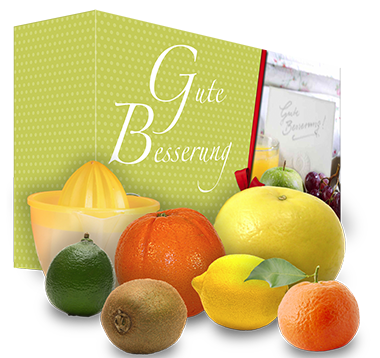 Das 'Gute Besserung' Vitamin Sixpack