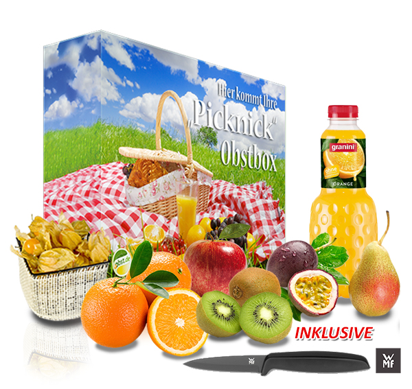 Die große Picknick Obstbox